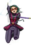  green_hair katana my-otome nigou ninja okuzaki_akira sword weapon 