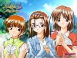  3girls 90s hosaka_miyuki hoshino_asuka multiple_girls sentimental_graffiti tomohisa_kai yamamoto_rurika 