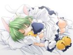  animal_ears bell cat_ears closed_eyes dejiko di_gi_charat sleeping 