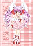  1girl animal_ears bow di_gi_charat pink_bow rabbit_ears solo usada_hikaru 