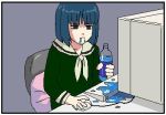  00s computer lowres maria-sama_ga_miteru nijou_noriko pepsi pepsi_blue 