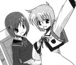  lowres lyrical_nanoha mahou_shoujo_lyrical_nanoha mahou_shoujo_lyrical_nanoha_a&#039;s photoshop yagami_hayate yuuno_scrya 