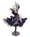  1girl blonde_hair duplicate fate/stay_night fate_(series) gothic saber satomi solo sword weapon 