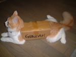  cardboard_box_gundam cat cosplay furball gundam no_humans photo what white_base 