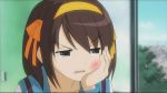  brown_hair bruise injury photoshop screencap short_hair suzumiya_haruhi suzumiya_haruhi_no_yuuutsu tears 