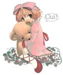  00s 1girl blonde_hair bow french hazakura_mitsuki hina_ichigo pink_bow rozen_maiden solo 