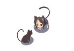  animal_ears cat cat_ears cat_tail chibi satomi showdown tail 