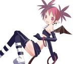  bat_wings demon_girl disgaea elbow_gloves etna gloves makai_senki_disgaea_2 miniskirt skirt succubus tail wings 