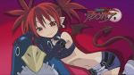  bat_wings demon_girl disgaea etna jpeg_artifacts makai_senki_disgaea_2 miniskirt prinny skirt succubus tail wings 