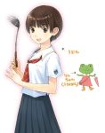  kimi_kiss kishida_mel ladle satonaka_narumi school_uniform serafuku short_hair 