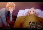  blonde_hair diabolik_lovers komori_yui pink_eyes sakamaki_shuu satoi 