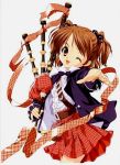  00s 1girl bagpipes instrument jpeg_artifacts sister_princess solo yotsuba_(sister_princess) 