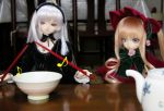  00s doll food lowres noodles photo rozen_maiden shinku suigintou 
