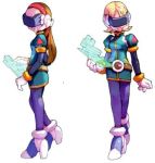  capcom glasses jaune lowres nakayama_tooru official_art rockman rockman_zero rouge 