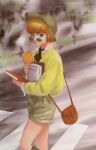  80s book glasses hiyama_hikaru kimagure_orange_road official_art oldschool scarf sunglasses takada_akemi 