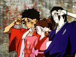  fuu glasses japanese_clothes jin mugen samurai_champloo signed 