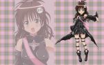1girl boots buckle costume_switch dress ponytail tagme to_love_ru yuuki_mikan zoom_layer