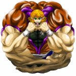  biscuit_oliva blonde_hair grappler_baki green_eyes mizuhashi_parsee muscle solo touhou what 
