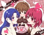  3girls aisaka_taiga chocolate jpeg_artifacts kawashima_ami kushieda_minori toradora! valentine 