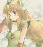  blonde_hair blue_eyes elbow_gloves furu gloves long_hair riesz seiken_densetsu seiken_densetsu_3 very_long_hair 