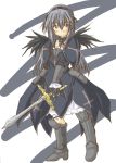  00s 1girl rozen_maiden solo suigintou sword weapon zero_point 