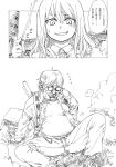  asanagi comic louise_francoise_le_blanc_de_la_valliere monochrome otaku sazaeanikun summon_fail translated zero_no_tsukaima 