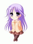  1boy animated animated_gif chibi happiness! kakesu lowres pantyhose purple_hair solo trap violet_eyes watarase_jun 