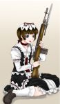  assault_rifle battle_rifle bayonet coyote_ragtime_show gothic gun m14 rifle sep sept september_(coyote_ragtime_show) weapon 