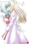  2girls kiss lowres multiple_girls my-otome shizuru_viola tomoe_marguerite yuri 