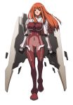  00s bodysuit breasts ken_marinaris large_breasts long_hair orange_hair redhead zoe2 zone_of_the_enders zone_of_the_enders_2 