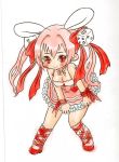  animal_ears di_gi_charat rabbit_ears red_eyes ribbon usada_hikaru 