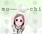  barasui blush child food glasses ice_cream ichigo_mashimaro mochi sakuragi_matsuri vector_trace wagashi wallpaper 