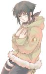  black_hair forehead_protector grey_eyes hyuuga_hinata j.2 lowres naruto scarf short_hair 