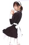  1girl asian highres maid photo solo 