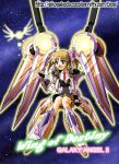  00s 1girl apricot_sakuraba broccoli_(company) copyright_name flower galaxy_angel galaxy_angel_rune mecha mecha_musume ribbon solo twintails wakabayashi_makoto watermark web_address 