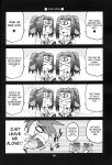  3boys brothers comic doriy guraa hard_translated highres monochrome multiple_boys oboro_(utawareru_mono) siblings translated twins utawareru_mono 