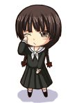  00s 1girl chibi chiko_(artist) chiko_(kanhogo) lowres maria-sama_ga_miteru shimazu_yoshino solo 