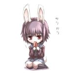  animal_ears carrot nagato_yuki rabbit_ears suzumiya_haruhi_no_yuuutsu tokyo_(great_akuta) 
