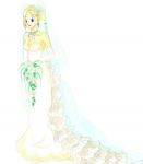  bianca blonde_hair blue_eyes bride dragon_quest dragon_quest_v dress elbow_gloves gloves wedding_dress 