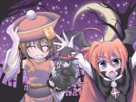  3girls aiai broom broom_riding cosplay fang fangs halloween jiangshi lyrical_nanoha mahou_shoujo_lyrical_nanoha mahou_shoujo_lyrical_nanoha_a&#039;s multiple_girls munak ragnarok_online reinforce_zwei vampire vita witch yagami_hayate 