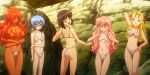  bikini cap glasses kirche_augusta_frederica_von_anhalt_zerbst louise_francoise_le_blanc_de_la_valliere montmorency_margarita_la_fere_de_montmorency screencap shell shell_bikini siesta starfish stitched swimsuit tabitha thong_bikini zero_no_tsukaima 