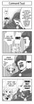  4koma caster comic fate/stay_night fate_(series) hard_translated long_image monochrome tall_image translated 