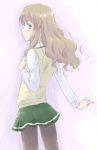  minato pantyhose school_uniform serafuku sweater sweater_vest takahashi_mugi vest zegapain 