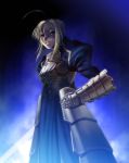  ahoge armor fate/stay_night fate_(series) saber sword weapon 