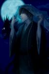  death_note japanese_clothes kimono male_focus moon ryuk yagami_light 