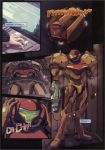  androgynous armor comic dreamwave full_armor helmet metroid nintendo official_art power_armor reverse_trap samus_aran space_craft varia_suit 