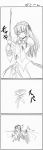  1girl comic highres long_image monochrome nanami_natsuki parody rozen_maiden silent_comic suigintou sword tall_image the_legend_of_zelda weapon 