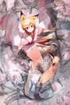  animal_ears barefoot feet fox_ears japanese_clothes kimono legs princess_spirit short_kimono toes 