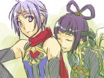  1boy 1girl couple freyjadour_falenas gensou_suikoden gensou_suikoden_v hetero lowres miakis puramairain 