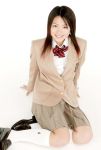  asian blazer happy photo school_uniform smile socks teenage 